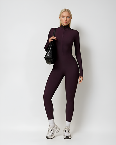 SOFIA™ - VARDAGLIG FLEECE JUMPSUIT MED LÅNGA ÄRMAR