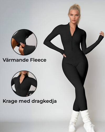 SOFIA™ - VARDAGLIG FLEECE JUMPSUIT MED LÅNGA ÄRMAR